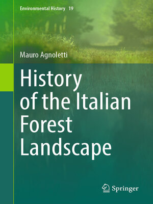 cover image of History of the Italian Forest Landscape